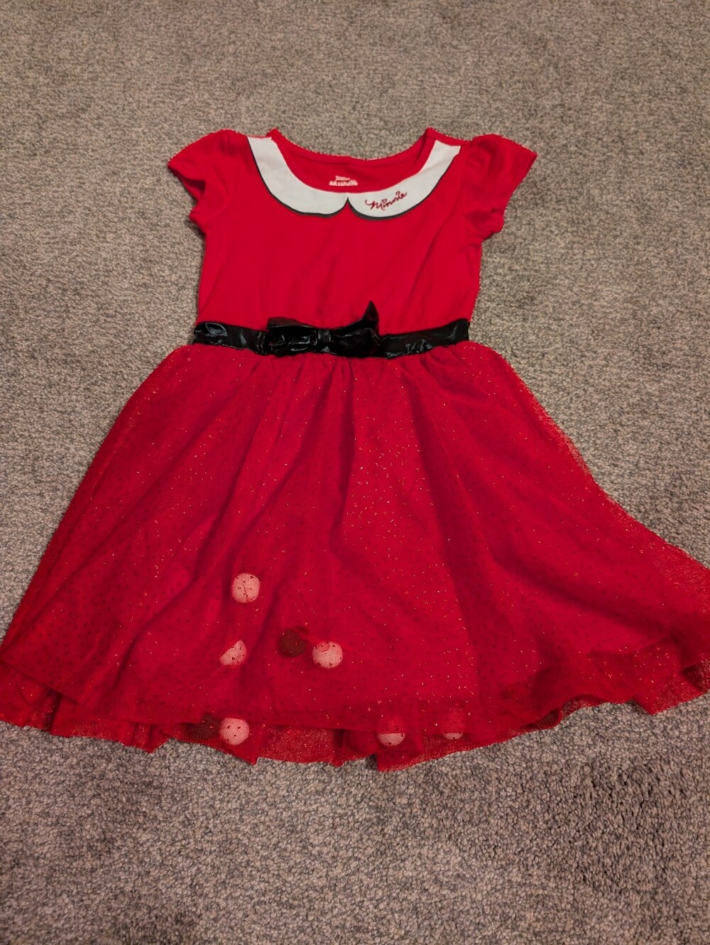 Disney Minnie Mouse Pompom Dress